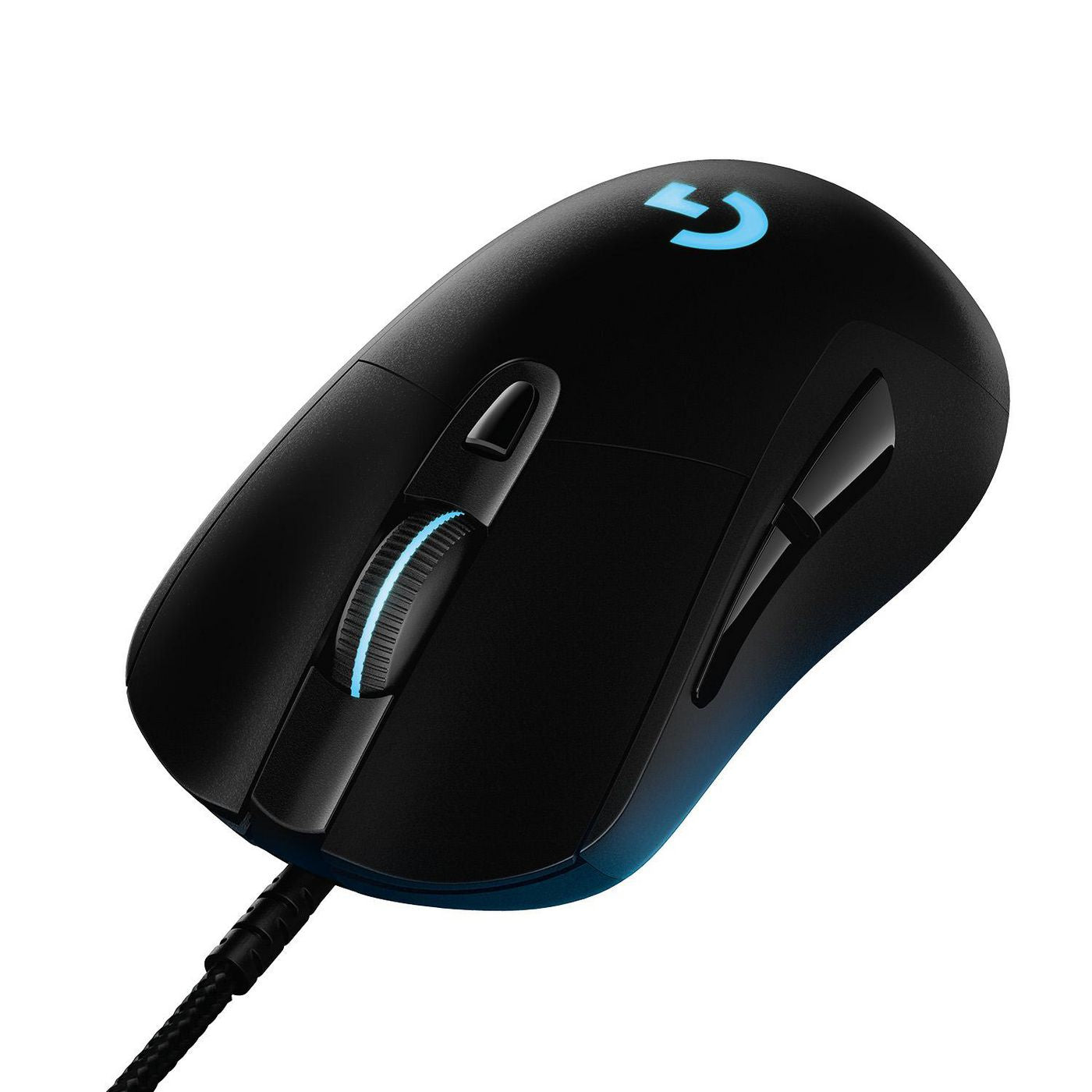 Logitech G G403 HERO – Gaming-Maus – Kabelgebunden (USB‑A), 25600 DPI, Rechts, Schwarz