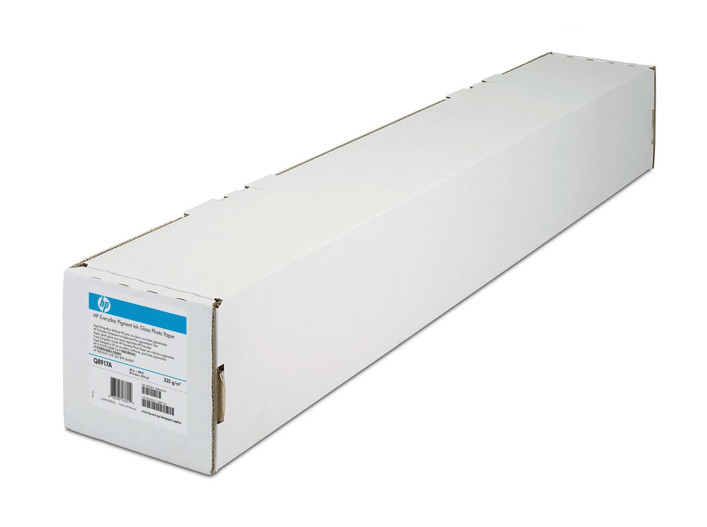 HP Mattes Plotterpapier – 24" × 30,5 m, 130 g/m², weiss – für HP DesignJet 500, T1100, Z3200 Photo und andere