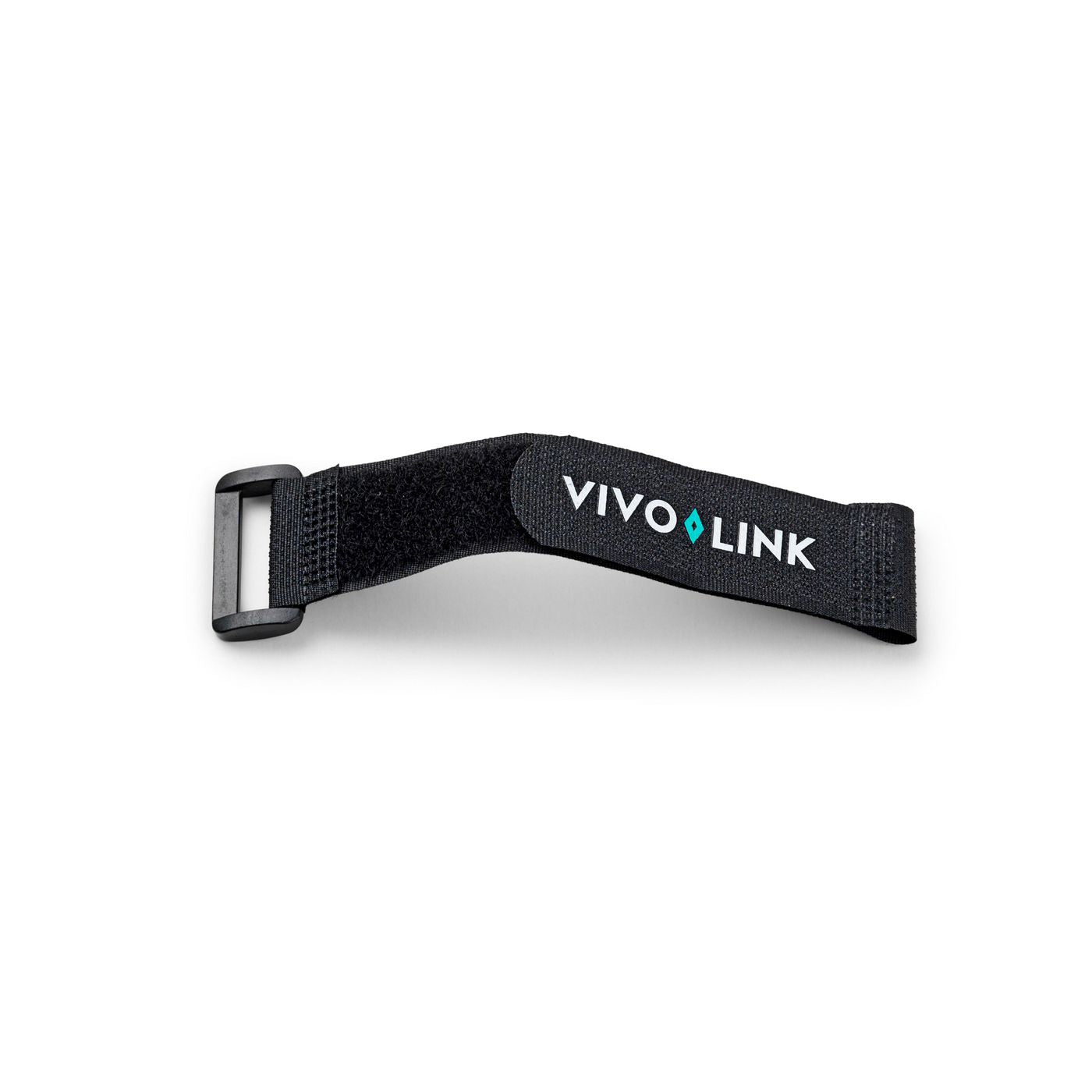 Vivolink PROTIE – Kabelbinder-Halterung, Velcro, 200 mm × 25 mm, 25 Stück, Schwarz