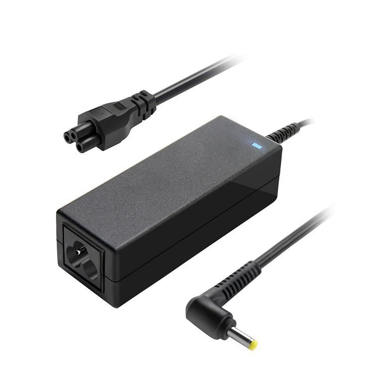 CoreParts Netzteil 45 W – 19 V/2,37 A, DC-Stecker 4,0×1,7 mm, IEC C5 Eingang – für Toshiba – schwarz