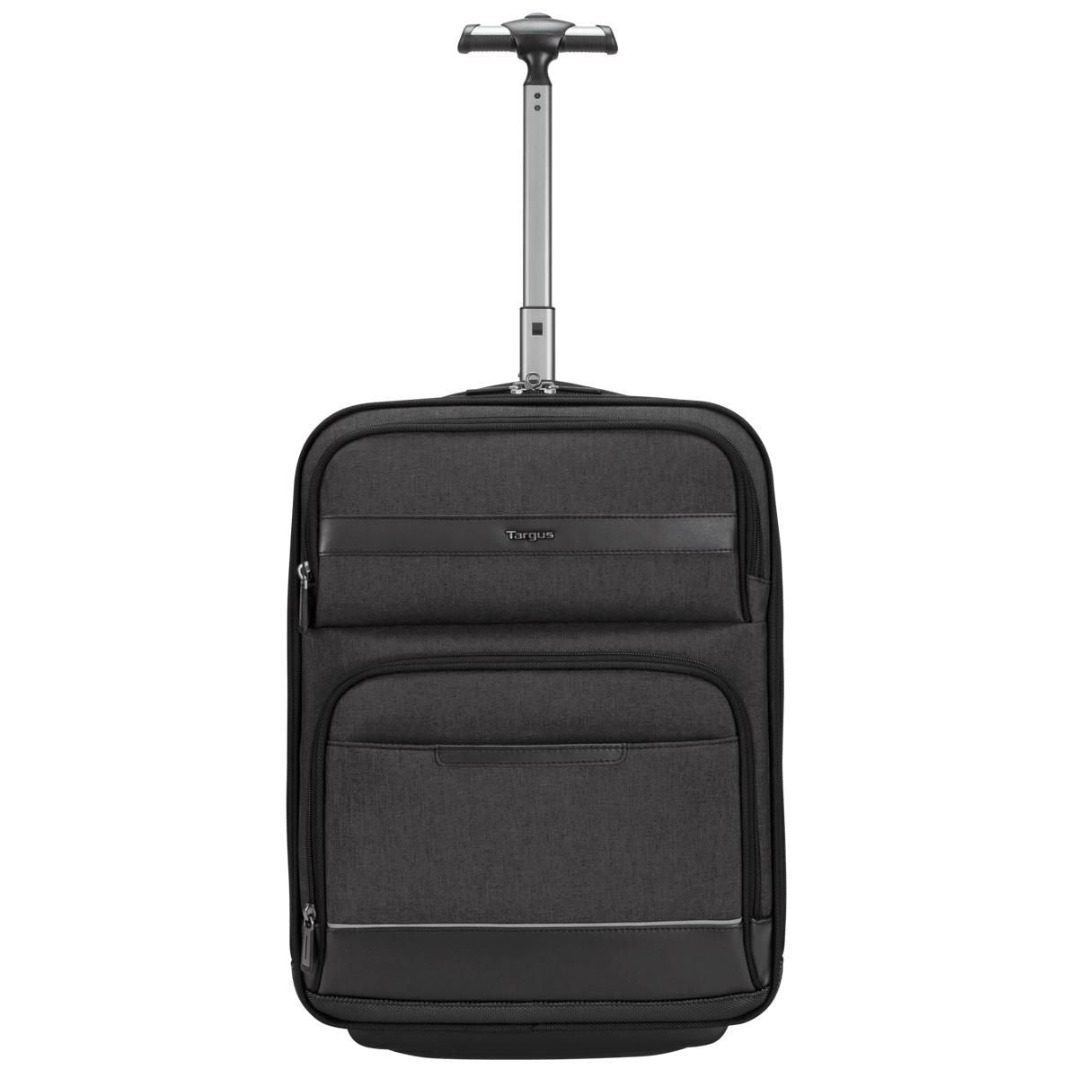 Targus CitySmart Notebook-Trolley – für Notebooks bis 15,6", Aufsteckfunktion, 2 Rollen, PU, schwarz