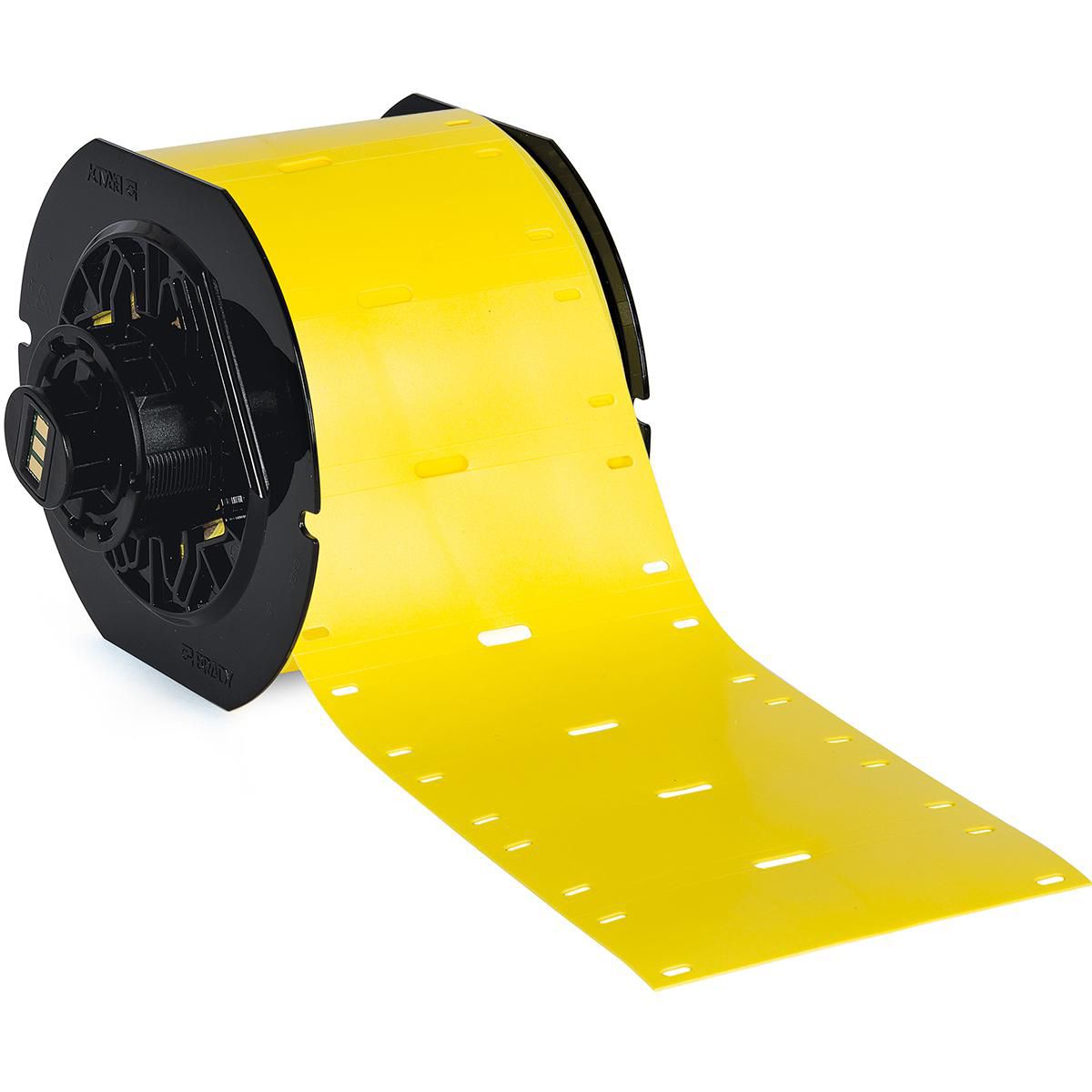 Brady B33-75X25-7643-YL – Einsteckschilder (nicht klebend) 75 × 25 mm – Thermotransfer – für BBP33/i3300