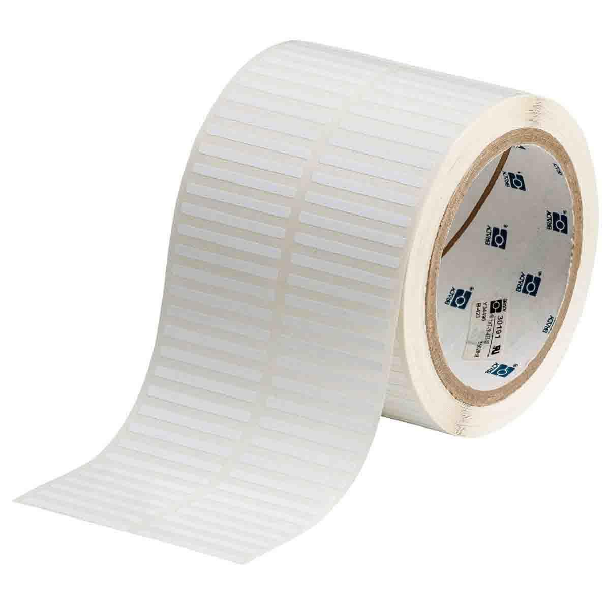 Brady THT-28-423-10 – Etiketten (Rolle) 38 × 3 mm – Polyester – Permanent haftend – Thermotransfer – für Brady