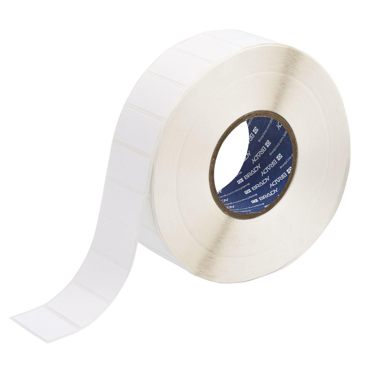 Brady THT-137-499-3 – Etiketten (Rolle) 51 × 25 mm – Nylon, weiss – Thermotransfer – für BBP-11/BBP-12/BBP-81