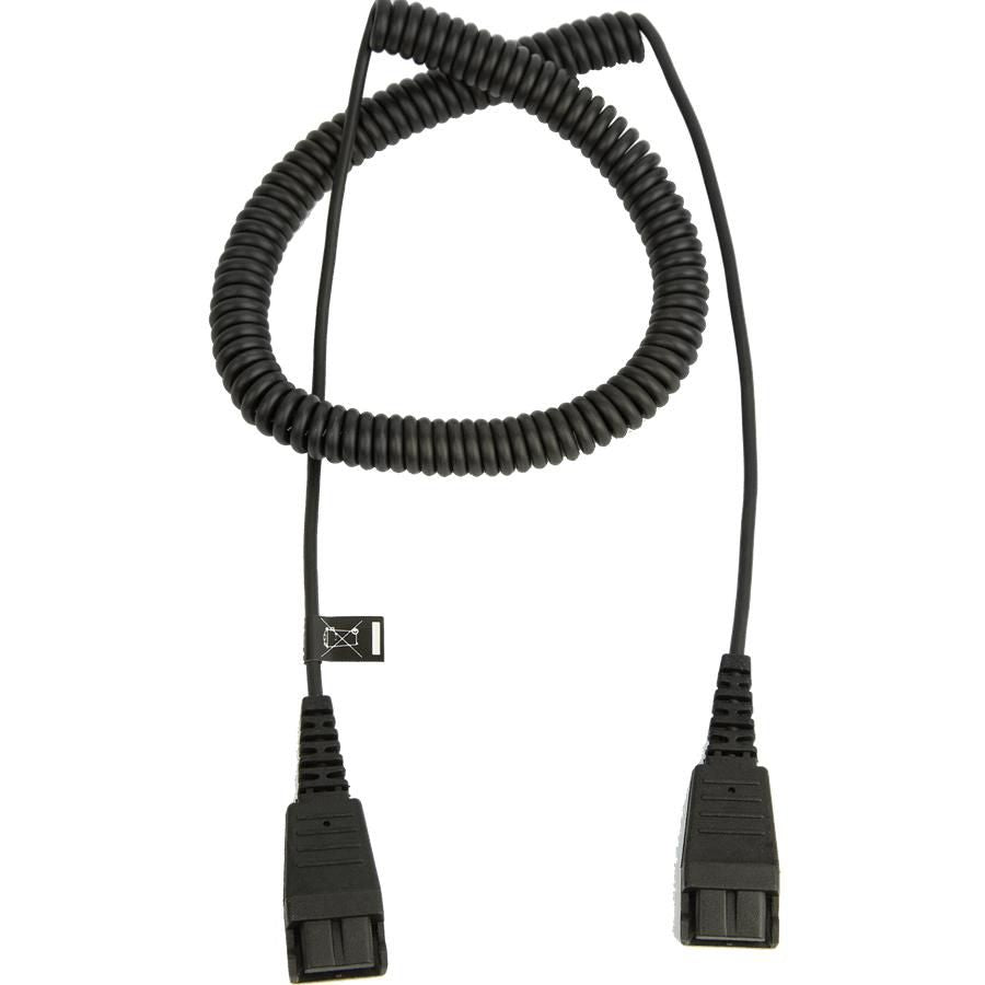 Jabra Verlängerungskabel – QD‑QD, spiralförmig 0,5–2 m