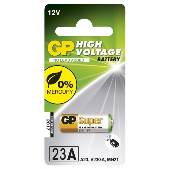 GP Batteries A23 Batterie – Alkaline, 12 V – 1 Stk.
