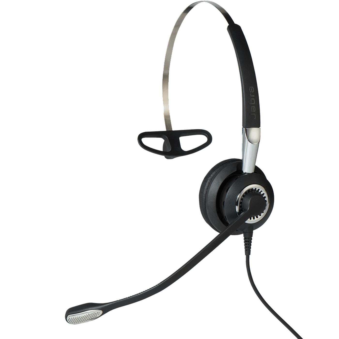 Jabra BIZ 2400 II – Mono Headset – USB‑A, Noise-Cancelling Mikrofon – Optimiert für Skype for Business