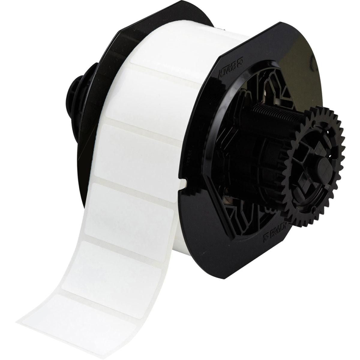 Brady Etiketten (Rolle) 51×25 mm – Polyester, Glanz – Permanent haftend – 1500 Etiketten/Rolle – für i3300