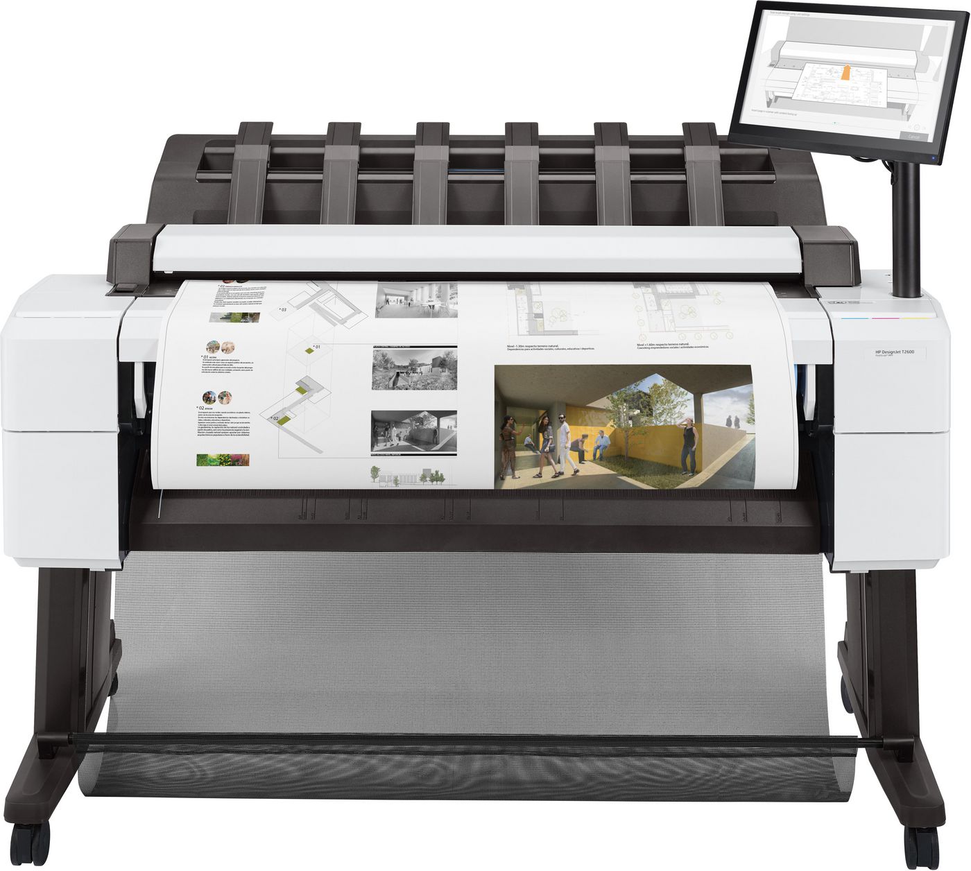 HP DesignJet T2600PS – Grossformat Tintenstrahl-MFP 36", 3-in-1