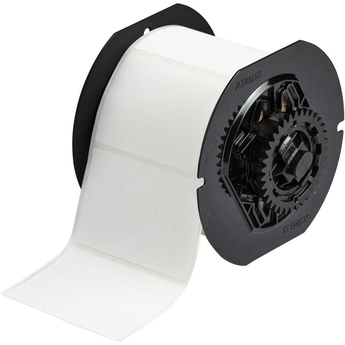 Brady Etiketten (Rolle) 150 × 100 mm – Papier, matt – permanent haftend – Thermotransfer – 350 Etiketten/Rolle