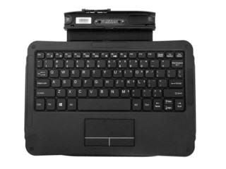 Zebra Tastatur, US-Layout (EN), mit Touchpad, Schwarz – für Xslate B10, Xbook B10 & Xslate D10 u. a.
