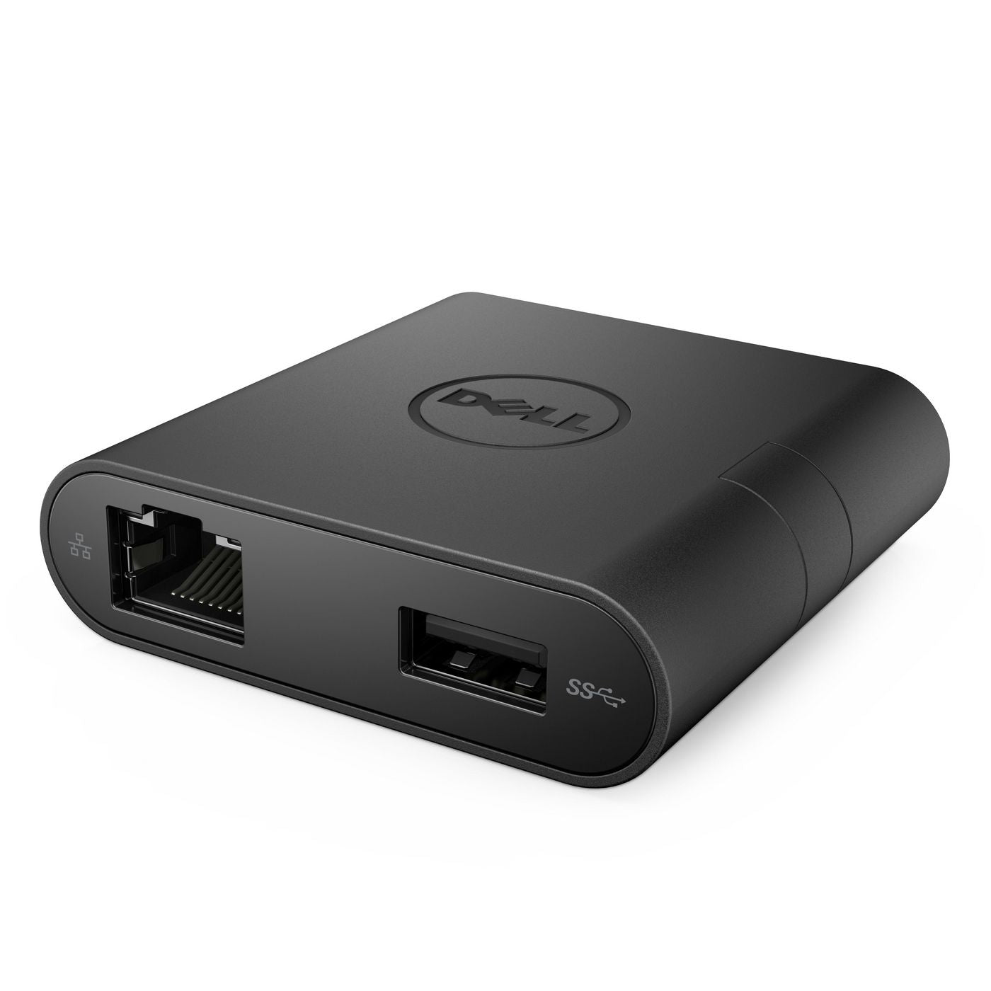 DELL DA200 USB-C Multiport-Adapter – HDMI, VGA, Gigabit Ethernet, USB-A 5 Gbit/s, 1920 × 1080
