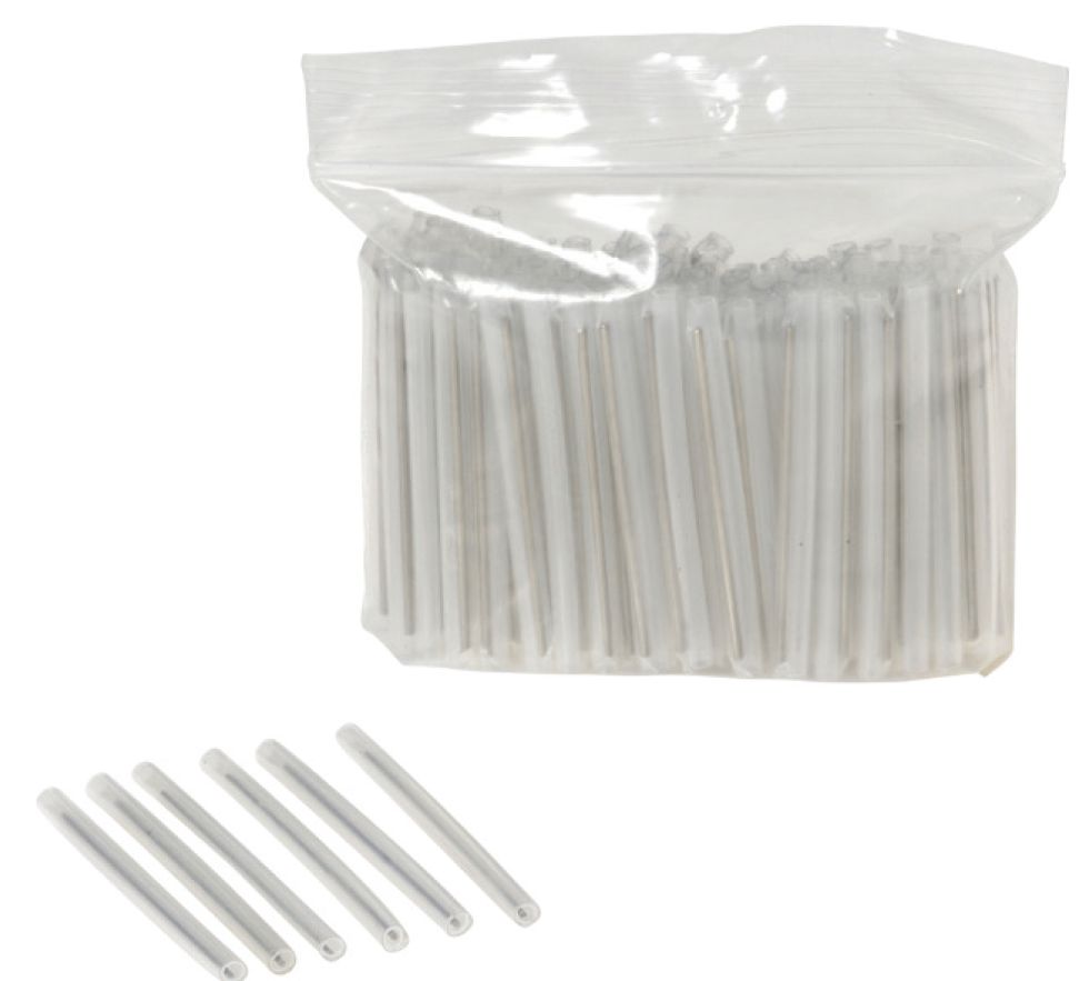 Lanview Verbindungshülse, 100er-Pack, 45 mm – Silber