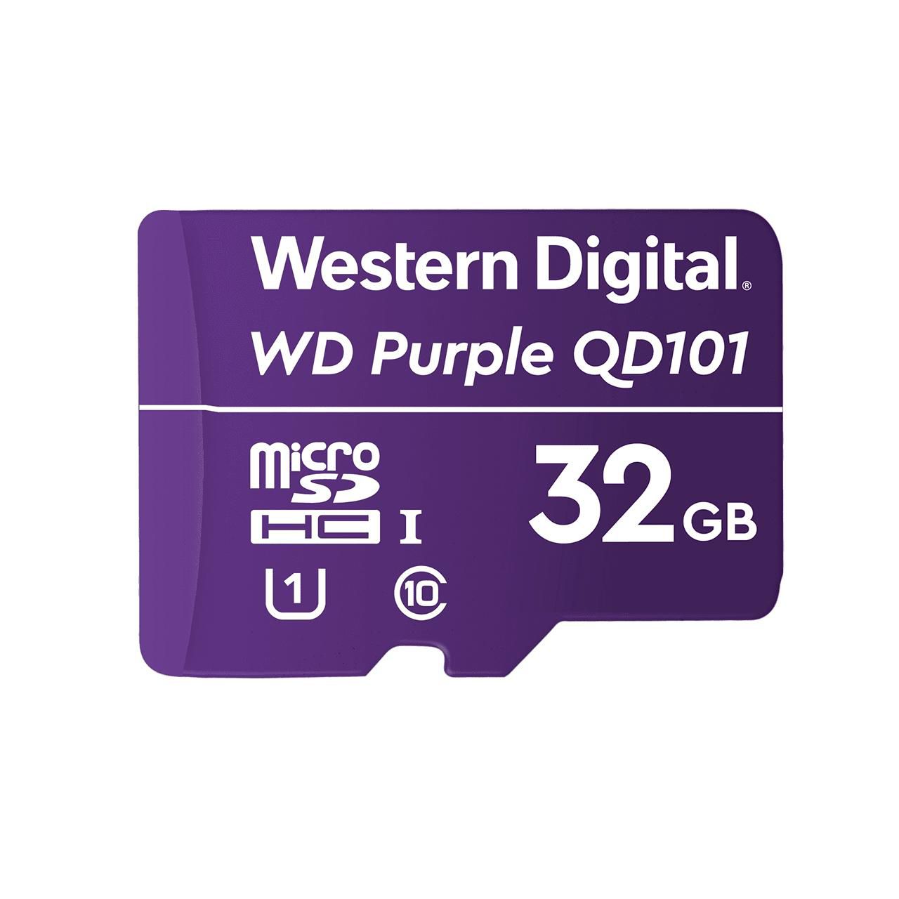 Western Digital Purple SC QD101 microSDHC 32 GB – Klasse 10, U1