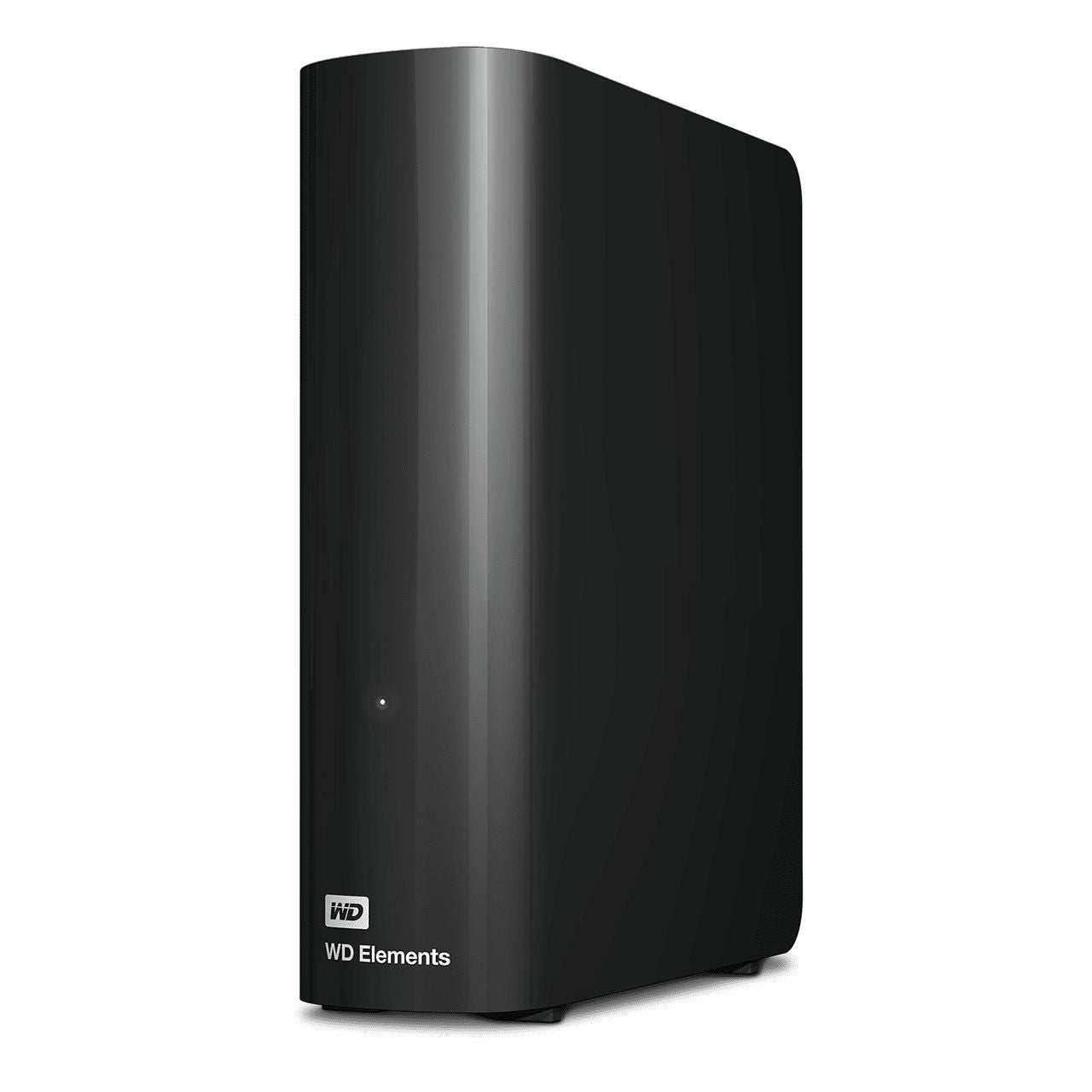 Western Digital ELEMENTS BLACK Speichergerät – 16 TB, USB 3.0/USB 2.0, 3,5"