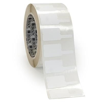 Brady B33FP-01-425 – Etiketten (Rolle) 30 × 10 mm – Polypropylen, weiss – permanent haftend – Thermotransfer –
