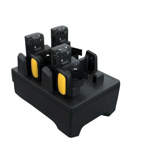 Zebra RS5100 Ladestation – 4-Slot, ohne DC- und Netzkabel, benötigt PWR-BGA12V50W0WW – für RS5100