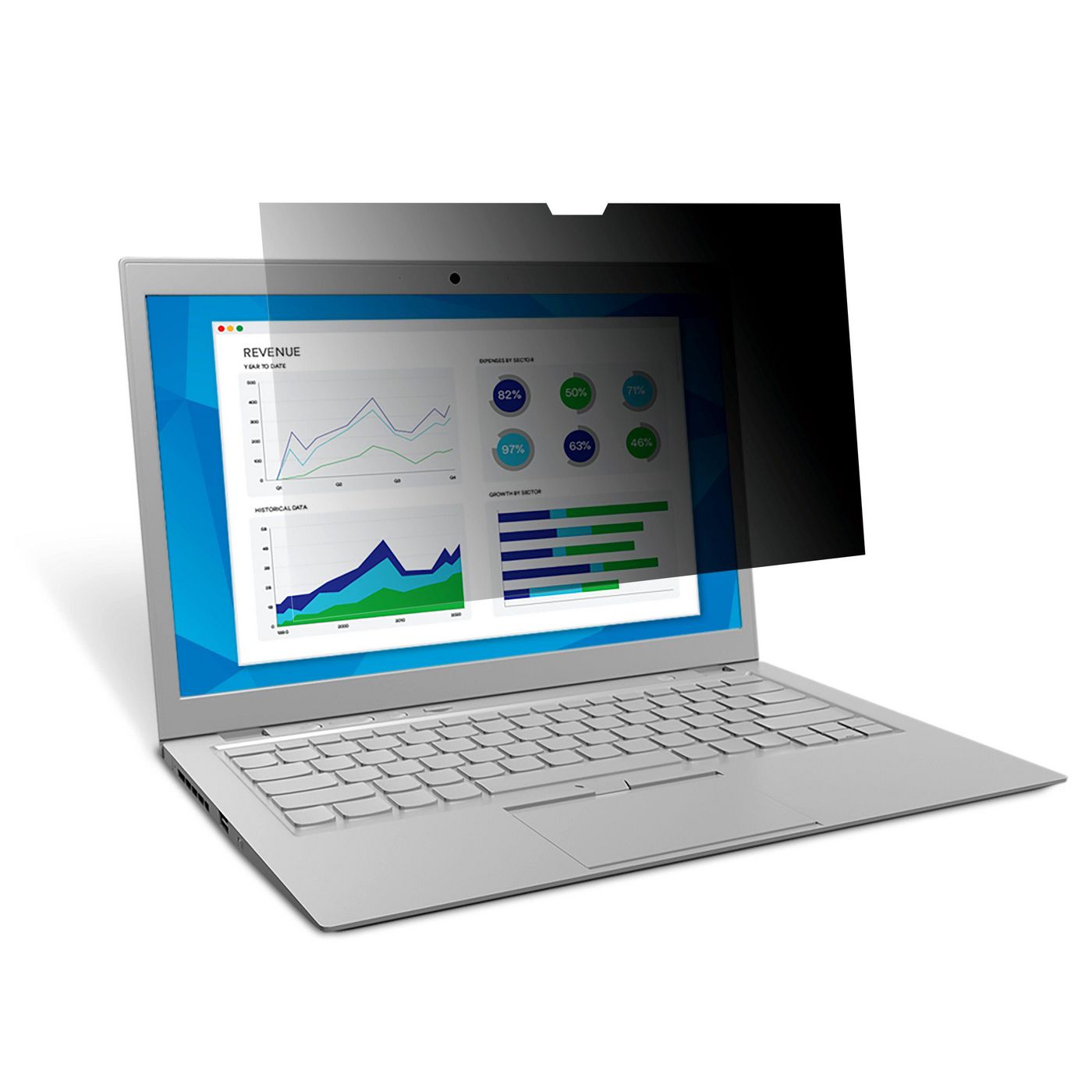 3M Blickschutzfilter für Laptop 14,0", 16:9 – 310 × 175 mm