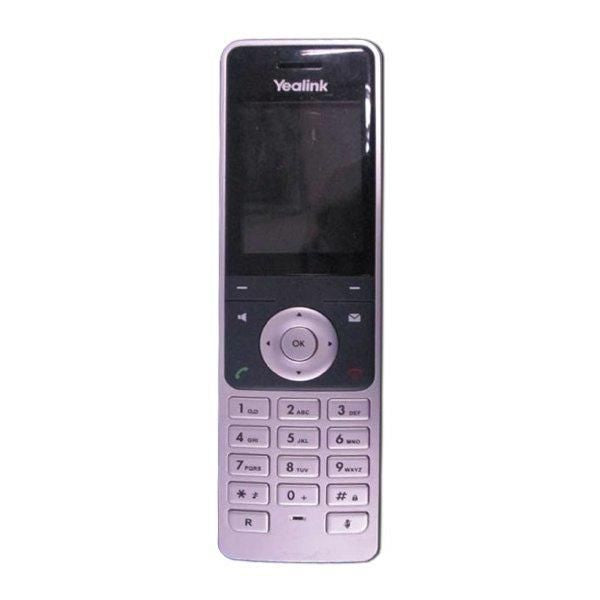 Yealink SIP-W56H – DECT-Mobilteil, inkl. Ladestation, für Yealink W56P, Schwarz/Silber