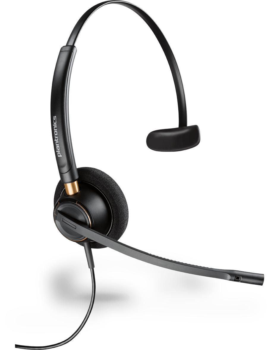POLY EncorePro HW510 – Mono Headset – Schwarz