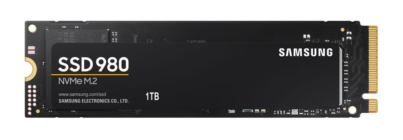 Samsung 980 (1 TB) – M.2 NVMe (PCIe 3.0), 3'500 MB/s Lesen, 3'000 MB/s Schreiben