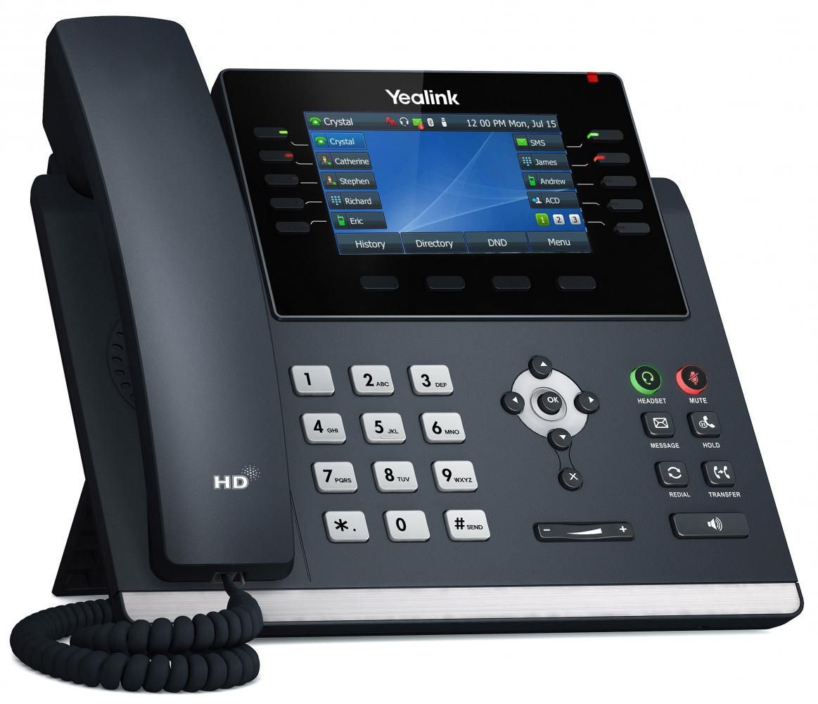 Yealink SIP-T46U – IP-Telefon, WLAN, PoE, Bluetooth