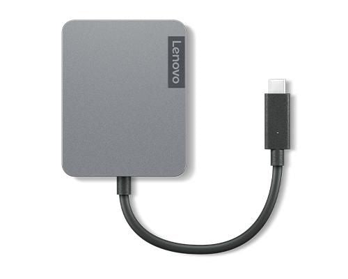 Lenovo 4X91A30366 Multiport-Adapter – USB-C, 1× HDMI, 1× VGA, 1× USB-A, GbE, für Lenovo