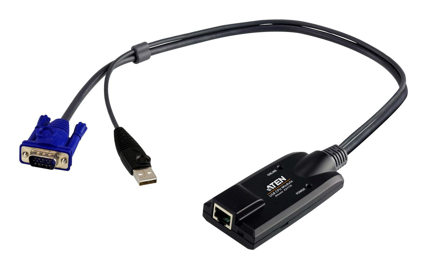 ATEN USB-CPU-Modul – USB/VGA-Extender über Cat5e/6, bis 50 m