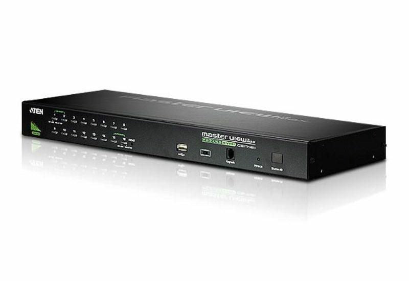 ATEN 16-Port KVM-Switch, USB/PS/2/VGA, QXGA (2048 × 1536)