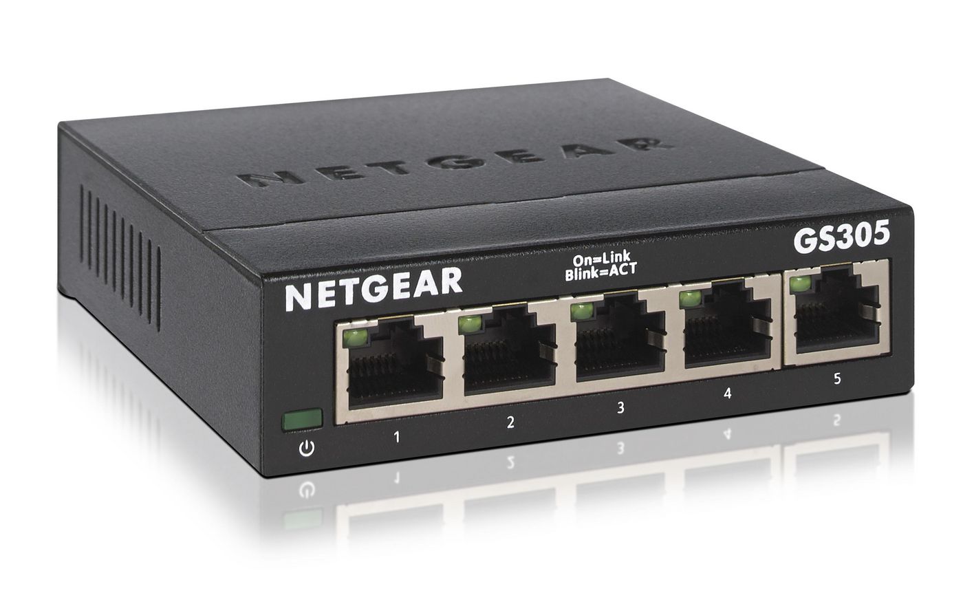NETGEAR GS305 – Switch – 5×GbE, L2