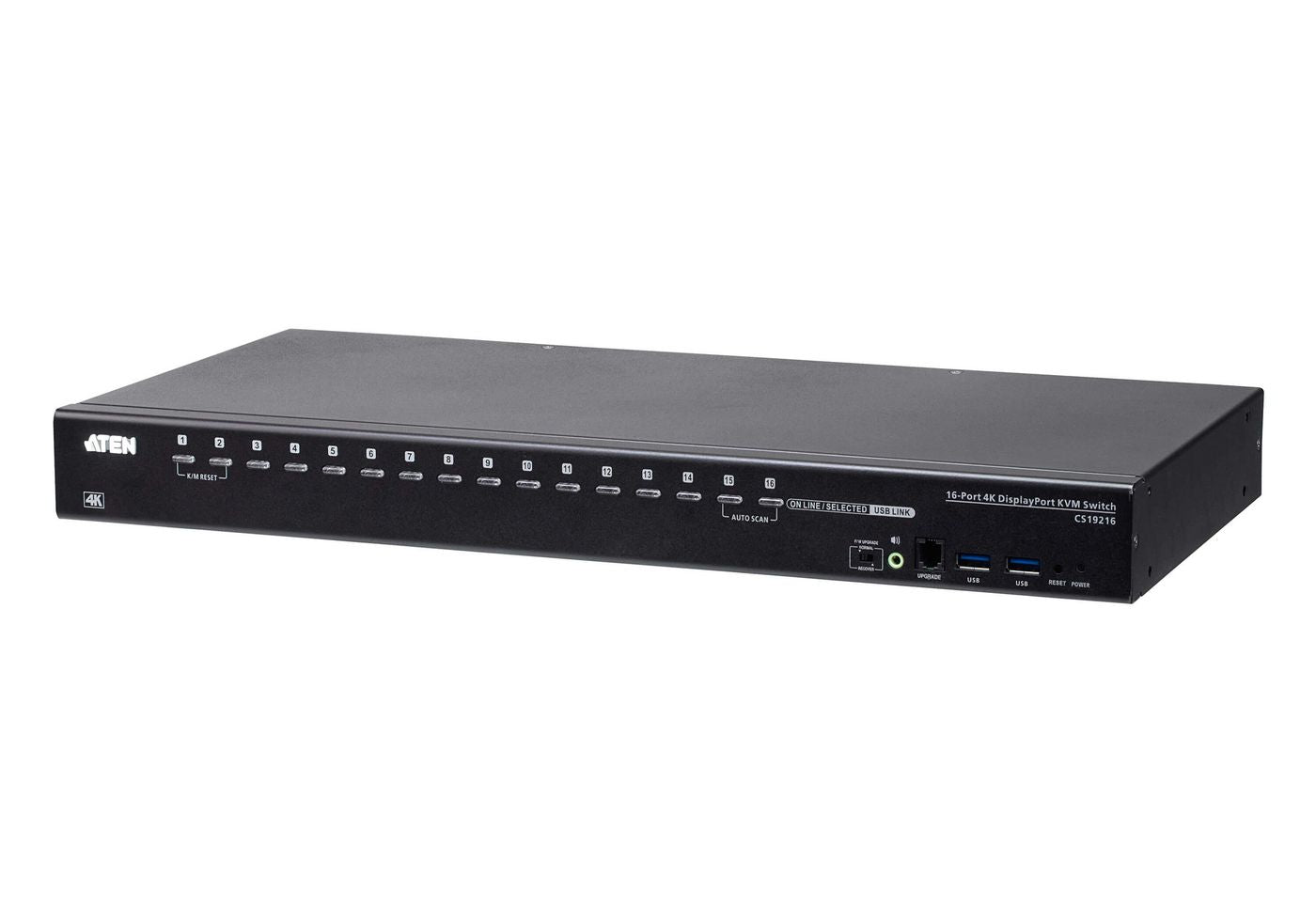 ATEN KVM-Switch, DisplayPort/USB 3.2 Gen 1, 4K (4096 × 2160)