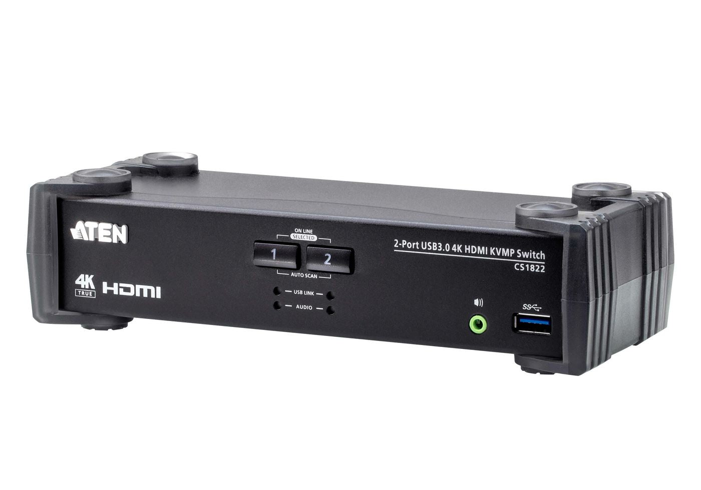 ATEN KVMPT – KVM-Switch, USB 3.2 Gen 1/HDMI, 4K (4096 × 2160), Audio-Mixer-Modus