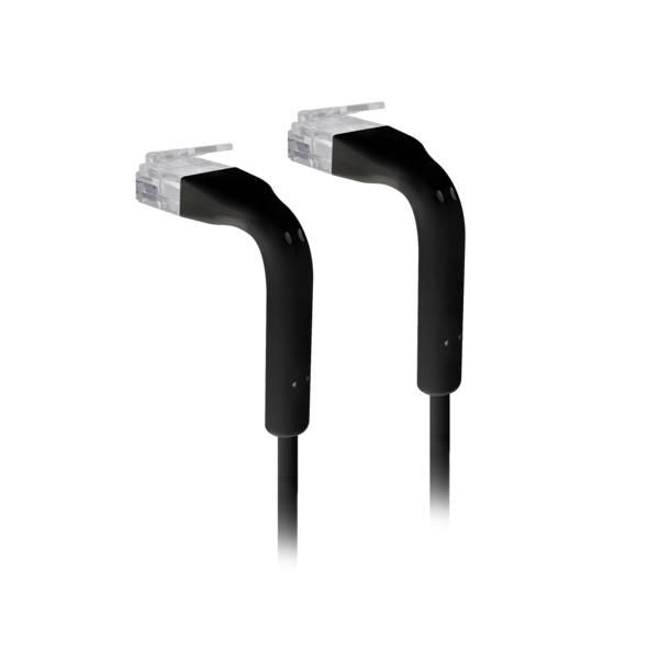 Ubiquiti U-CABLE-PATCH-3M-RJ45-BK Patchkabel – Cat6, 3 m, Schwarz, RJ-45