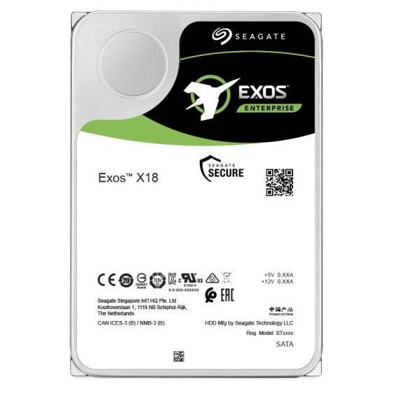 Seagate Exos X18 – 16 TB, SAS, 3,5 Zoll