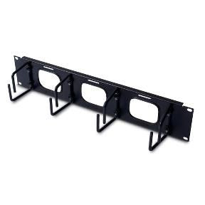 APC 19" 2U Rangierpanel, 445×76×89 mm – schwarz