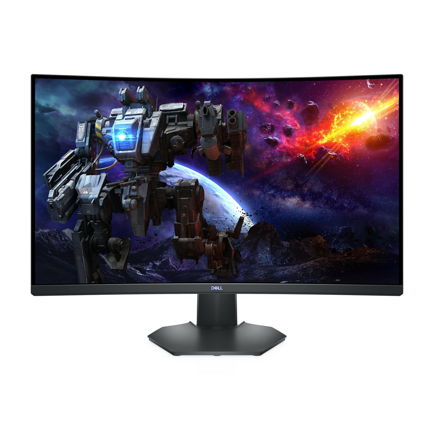 DELL S3222DGM – Monitor, 31,5" 2560 × 1440 (WQHD), VA, 165 Hz, 350 cd/m², Gebogen, VESA 100 × 100, Schwarz