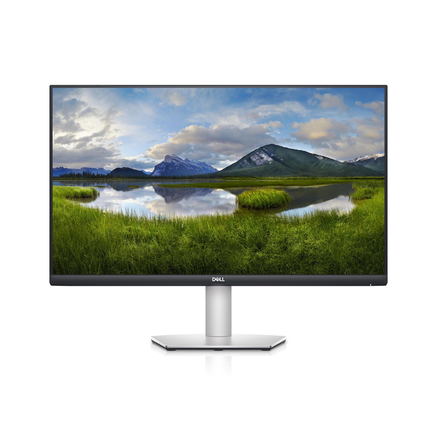 DELL S2722DC – Monitor, 27", IPS, 75 Hz, 350 cd/m², USB-C (65 W), Integrierte Lautsprecher, VESA 100 × 100, Grau