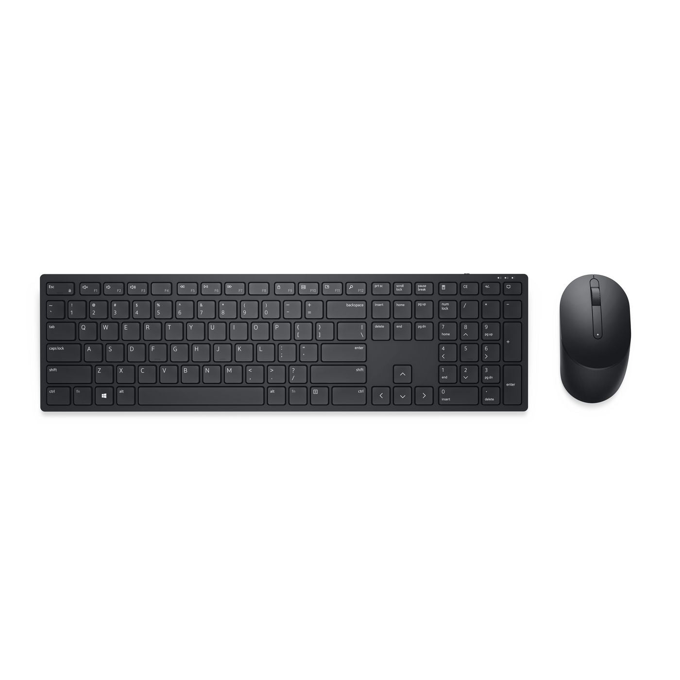 DELL KM5221W – Tastatur- und Maus-Set – 100% – 2,4 GHz – QWERTY (US-INT) – Schwarz