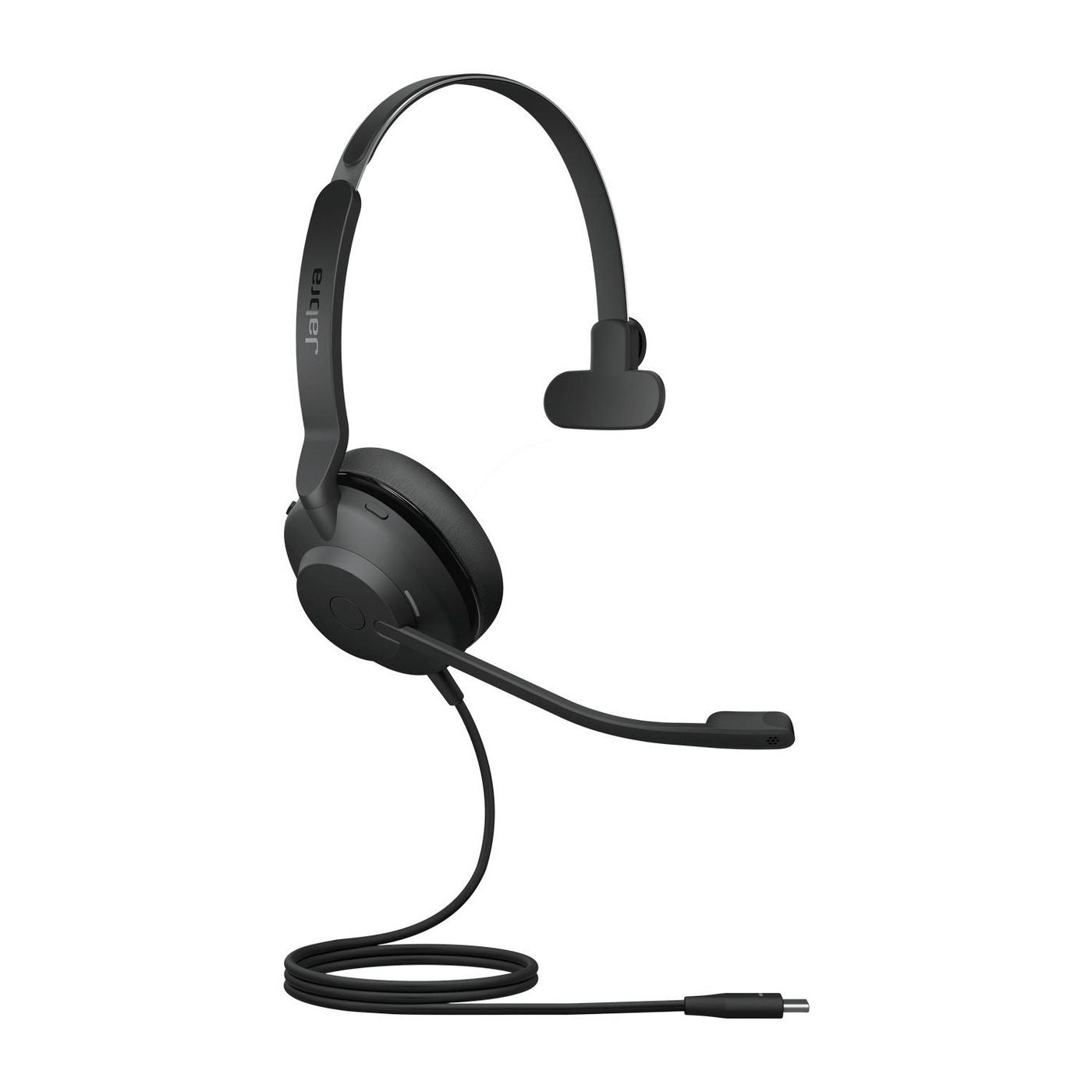 Jabra Evolve2 30 – Mono Headset – USB-C, Boom-Mikrofon, Stummschaltung, DSP – Schwarz – für PC/Mac
