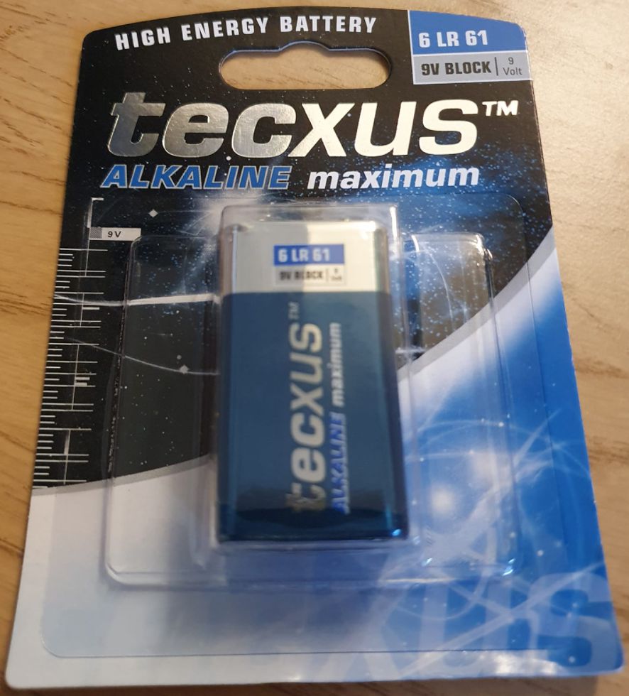 CoreParts 9V Batterie, Alkaline, 9 V – 1 Stk.