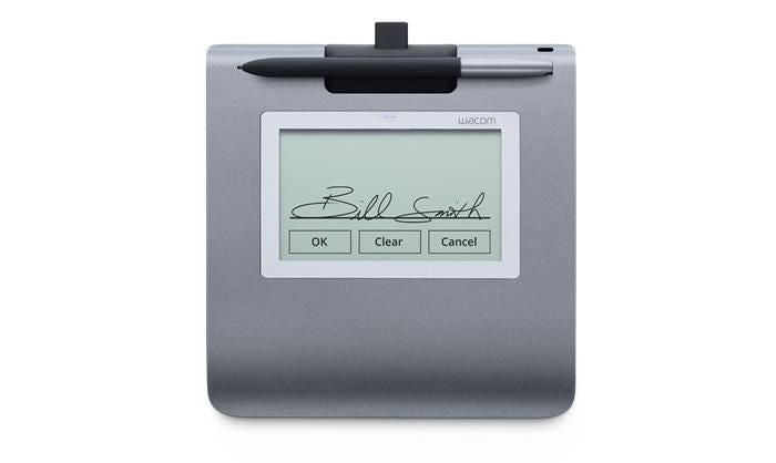 Wacom Signature Set STU-430 – Aktiver Eingabestift – Grau