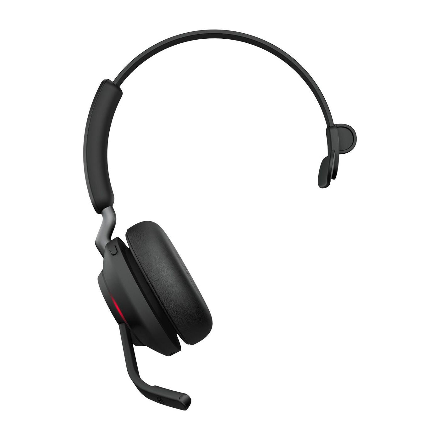 Jabra Evolve2 65 – Office-Headset (Mono), Kabellos (Bluetooth) mit Link380a-Adapter, für Teams/UC, Schwarz