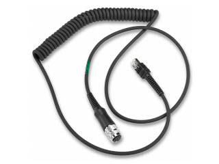 Zebra USB-Kabel – geschirmt, spiralförmig, Amphenol gewindeter Rundstecker – für VC5090 – 2,7 m