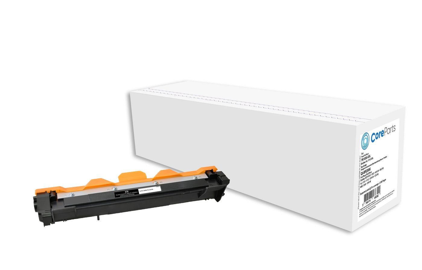 CoreParts TN1050-XXL Schwarzer Toner – Kompatibel XXL – 2'500 Seiten – für Brother HL-1110