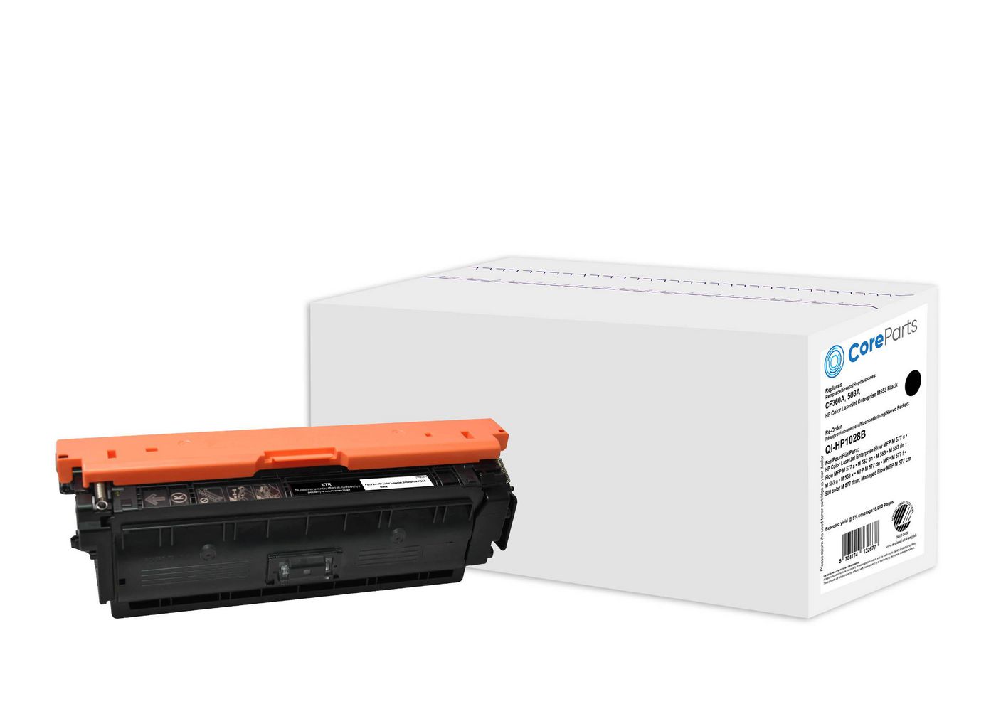 CoreParts CF360A Schwarzer Toner – Kompatibel – 6'000 Seiten – für HP M 553/M 552/M 577