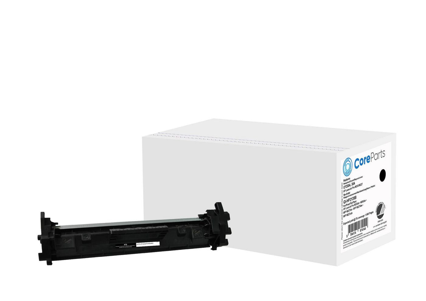 CoreParts 30A (CF230A) Schwarzer Toner – Kompatibel – 1'600 Seiten – für HP LaserJet Pro M203/M227
