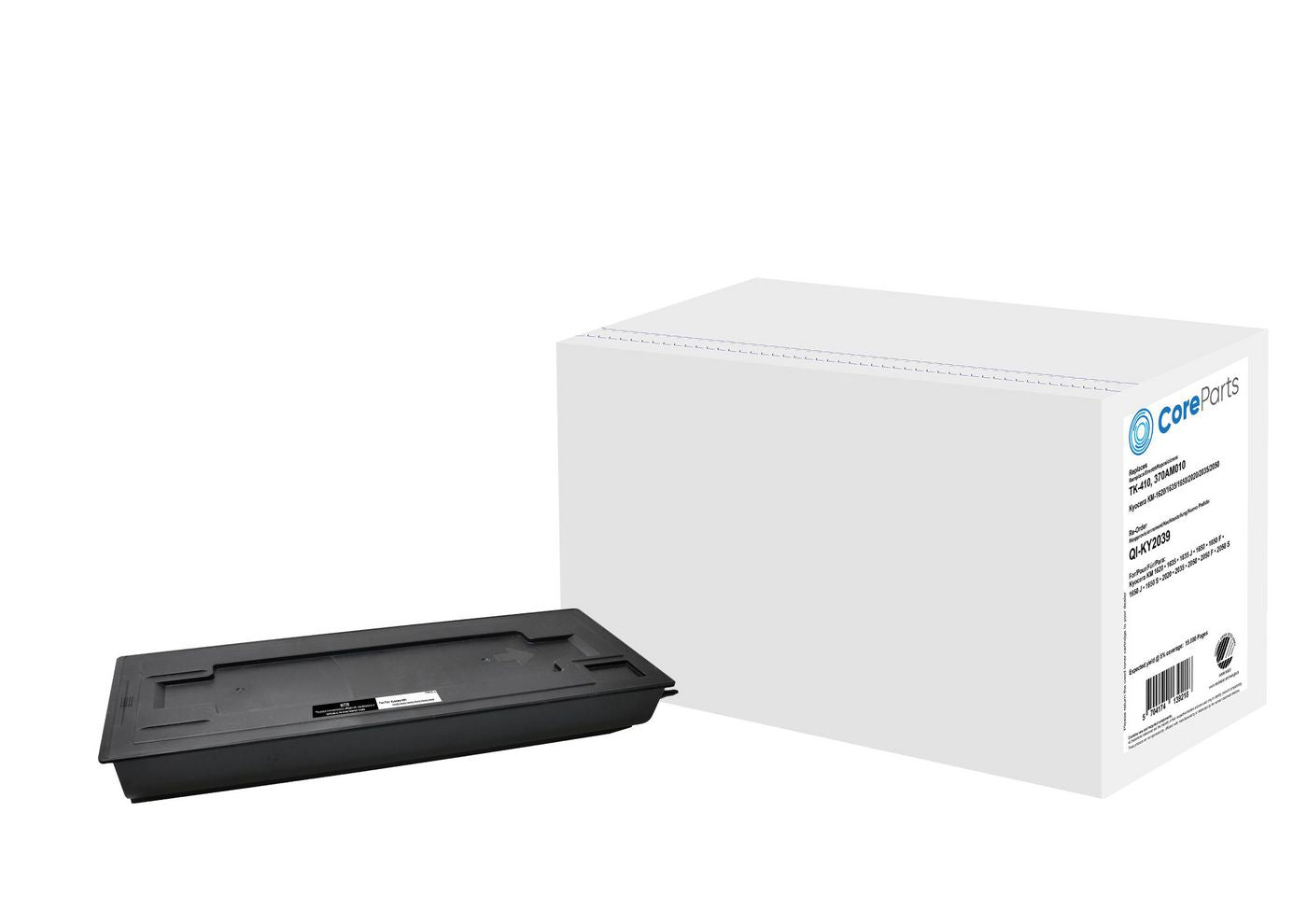 CoreParts Kyocera TK-410 Schwarz Toner – Original – 15'000 Seiten – für Kyocera KM-1620/KM-1635/KM-1650 und andere