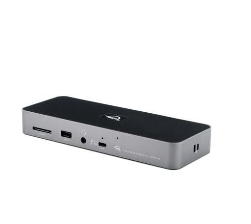 OWC Thunderbolt-Hub – Thunderbolt 4, 4× USB-A, GbE, SD, 3,5 mm Audio, für Windows/Mac