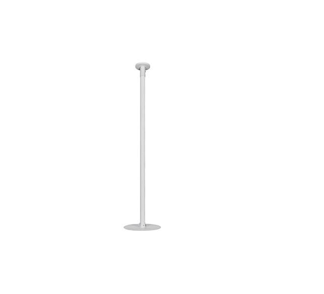 B-Tech SYSTEM V Deckenmontagefuß – 5 kg, 103,6 cm, Sockeldurchmesser 25,1 cm – Drinnen – Weiss