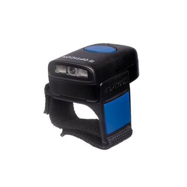 Opticon RS-3000 Ring-Scanner – 1D/2D, Bluetooth, kabelgebunden, USB/NFC, für Android, iOS, Windows